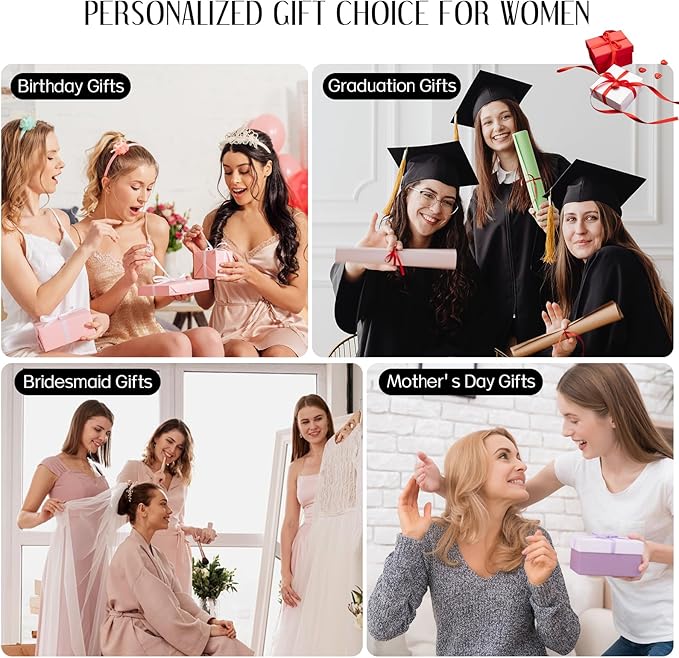 Women Gifts | Initial Makeup Bag Set for Girl Personalized Gifts for Bridesmaid Friend Graduation Teachers PU Leather Cosmetic Travel Toiletry Bag(Beige,K)