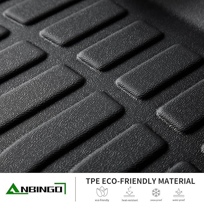 ANBINGO®Fit for Ford Escape Hybrid Floor Mats 2020-2025,for Ford Escape Hybrid Car Mat All Weather Mats for Escape Hybrid TPE Car Matt Rugs for Escape Hybrid Rubber Trunk Carpet