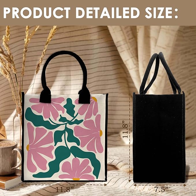 ONDTOM Travel Gifts Bag, Scotland Lover Gifts, Simple Modern Beach Bag, Birthday Christmas Retirement Gifts for Women