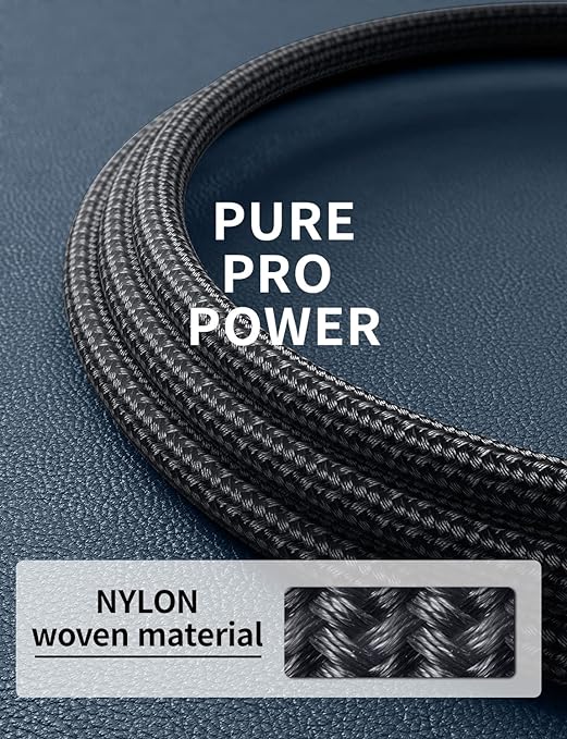 PRAKIE USB C to USB C Cable 6FT, USB Type C Fast Charging Cable 2Pack Nylon Braided USBC iPhone Charger Cord Compatible with iPhone 17/16/15/Pro Max/PlusSamsung Galaxy S23/LG/Switch