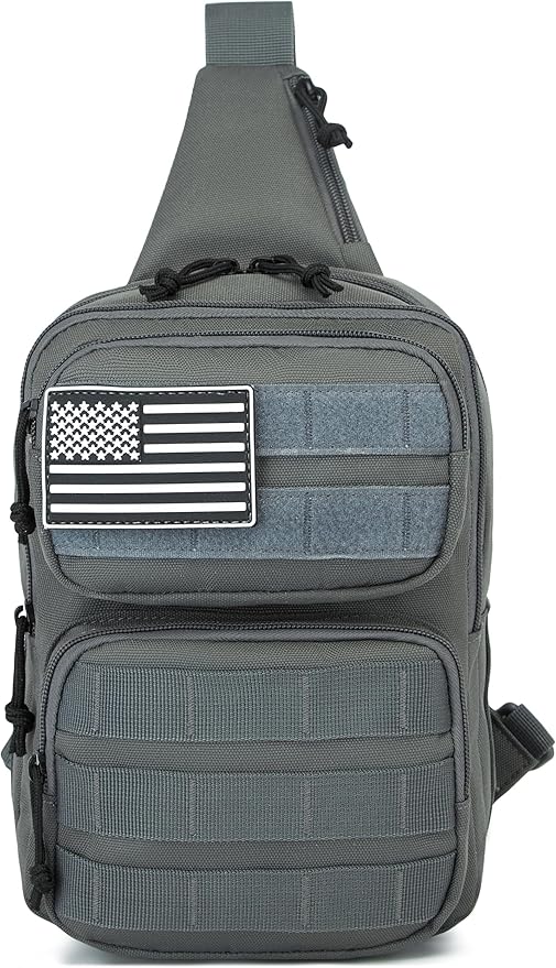 Wotony Tactical Crossbody Bag for Men - Durable Sling Bag with Cross Body Design EDC Shoulder bag