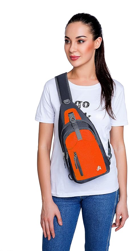 Y&R Direct 14 Colors Lightweight Sling Backpack Sling Bag Travel Hiking Small Backpack for Women Men Gifts