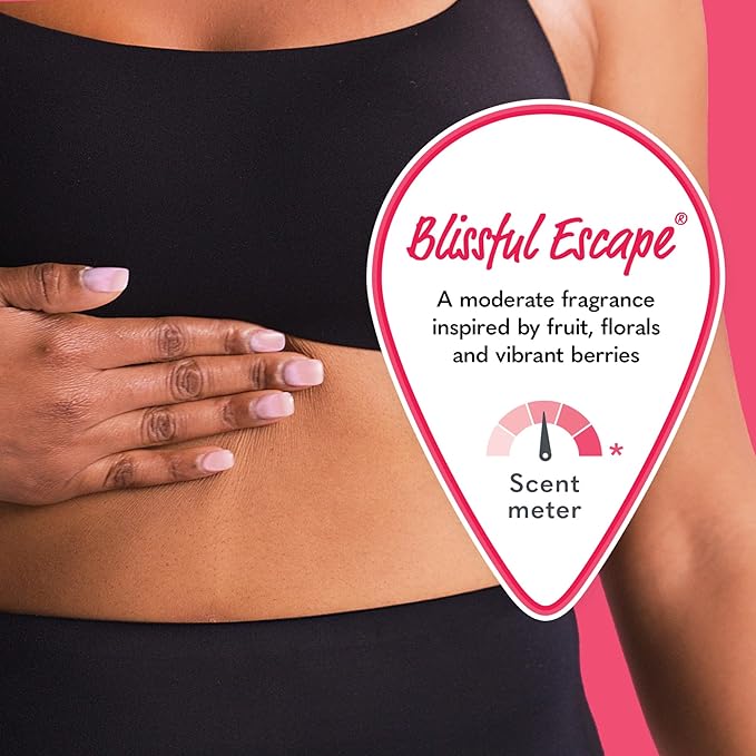 Summer's Eve Blissful Escape Whole Body Deodorant for Women, Aluminum-Free Ultimate Odor Control Cream, 3 Oz