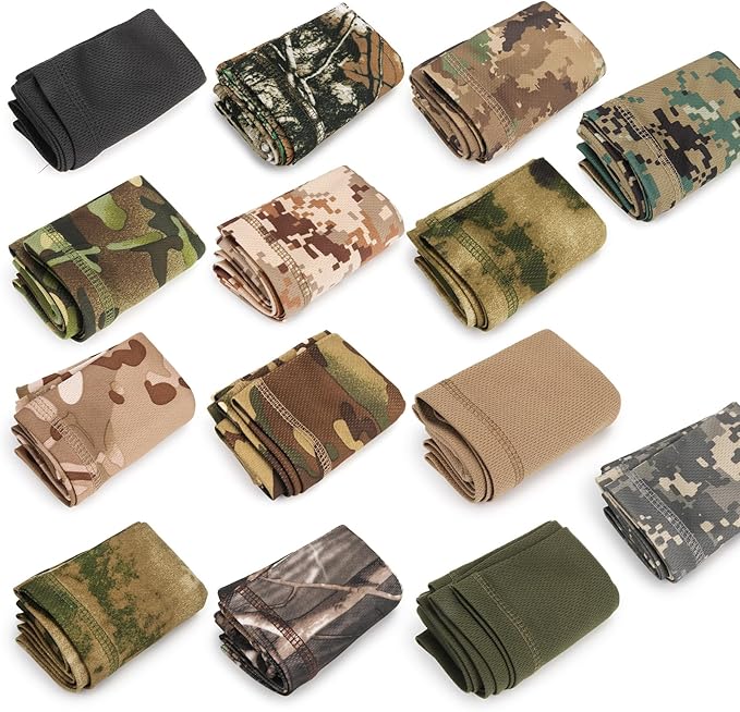 Neck Gaiter Face Mask, Sun Cooling Dust Camouflage Face Shield, Reusable Washable Bandana