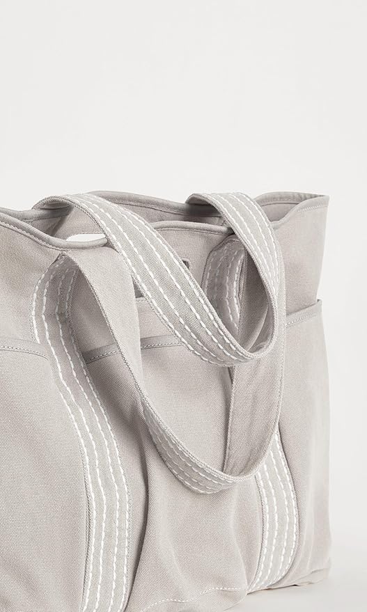 ODODOS 29L Oversized Canvas Tote Bag Large Capacity Open Top Shoulder Bags for Gym Workout Shopping Beach Travel