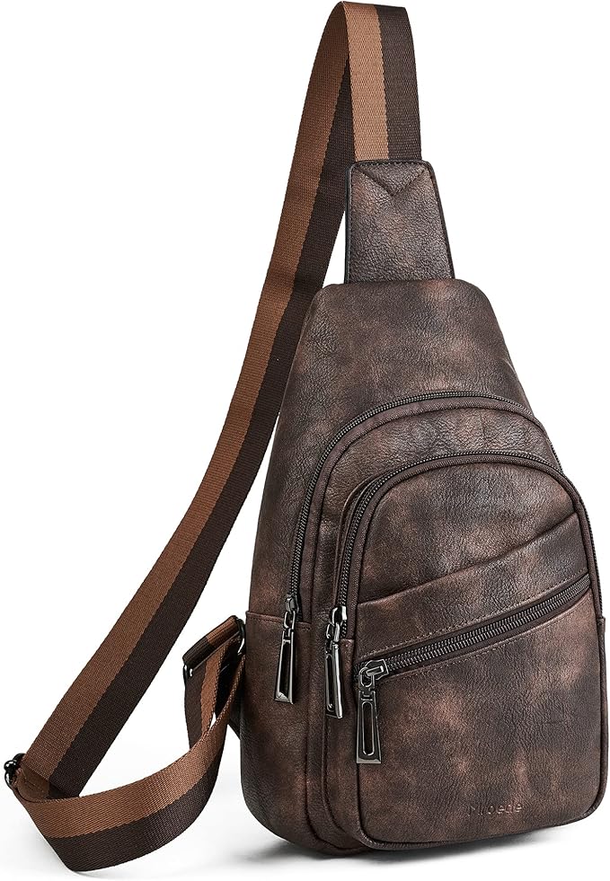 Sling Bag Crossbody Bags for Women Small Cross Body Bag Fanny Packs Chest Sling Purse for Daily Travel Leisure Sport