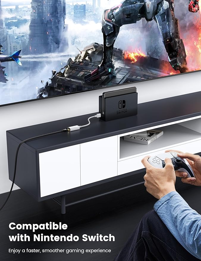 MOGOOD USB 3.0 to Gigabit Ethernet Adapter, Ethernet to USB Adapter, RJ45 Wired LAN Internet for MacBook Air 2024, MacBook Pro 2024, Asus Day Selection 4 etc