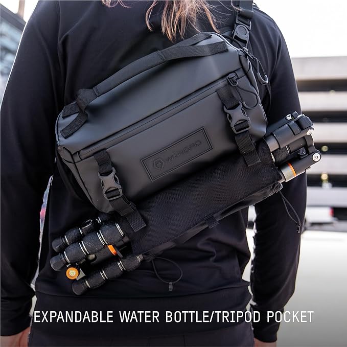 WANDRD ROGUE V1 6L Sling: Compact Camera Sling and Crossbody Bag with Fast Access, 3-Way Carry– Lightweight Everyday Bag Great for Travel, Photography, and Daily Use (Uyuni Purple)