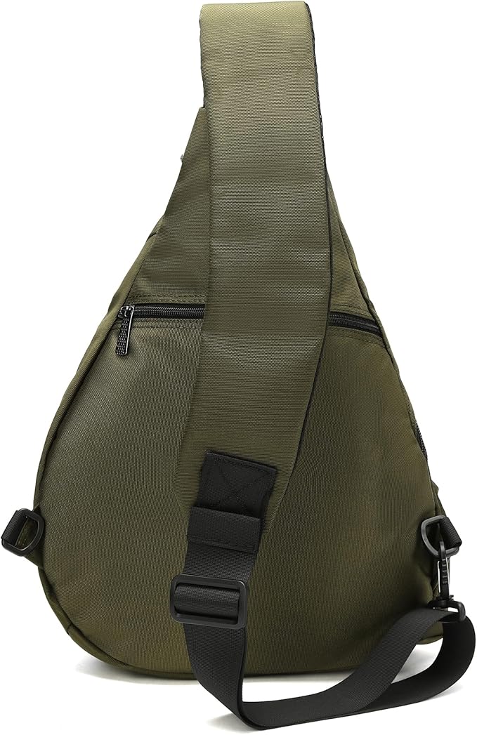 Large Sling Backpack, Sling Chest Bag Shoulder Crossbody Daypacks Fits 14.1-Inch Laptop for Travel Outdoor Men Women