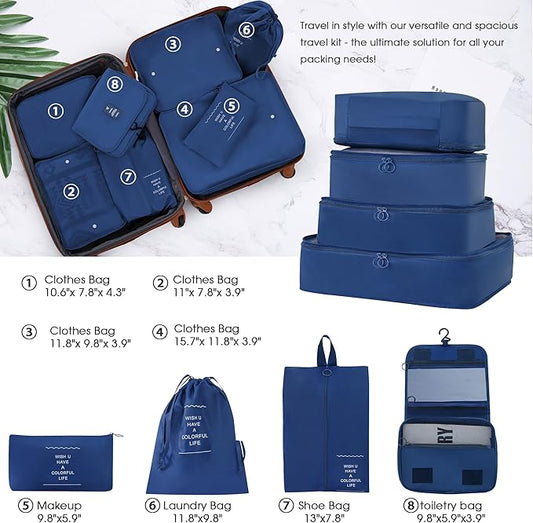 Merax Luggage sets of 13 Piece 16 20 24 28 IN Carry on Luggage sets 4 piece Hardcase Black and Brown Luggage Expandable Suitcase Set with Wheels