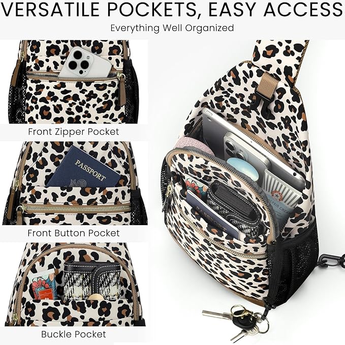 Small Crossbody Purses Bags for Women Men Travel, Chest Sling Bag Women Casual Cross Body Bag for Woman Sling Backpack