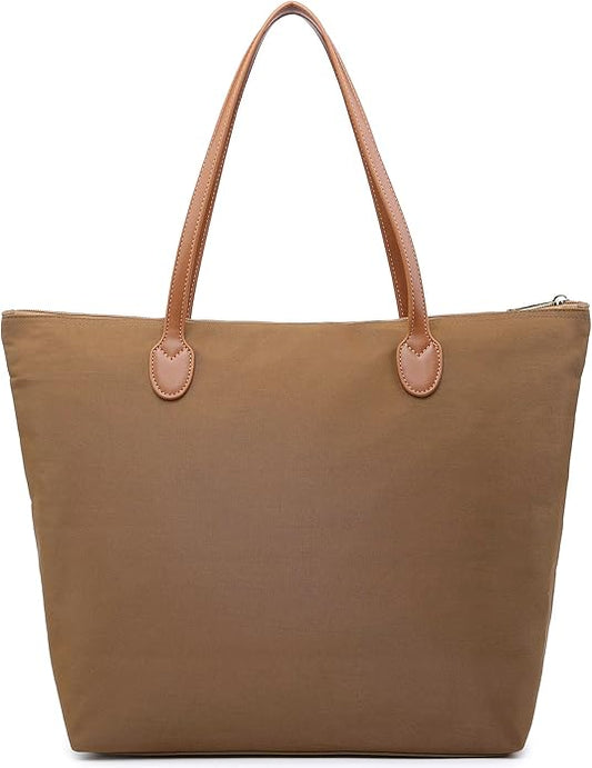Water Resistant Light Weight Nylon Tote Bag Handbag