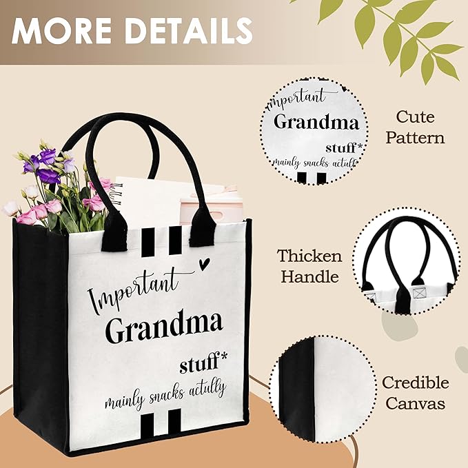 ONDTOM Travel Gifts Bag, Scotland Lover Gifts, Simple Modern Beach Bag, Birthday Christmas Retirement Gifts for Women
