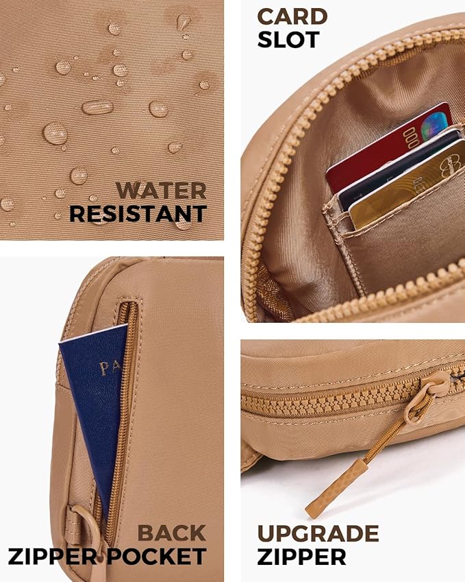 CHOLISS Small Sling Bag for Women and Men, Crossbody Bags Trendy Fanny Packs Chest Bag with Extended Strap