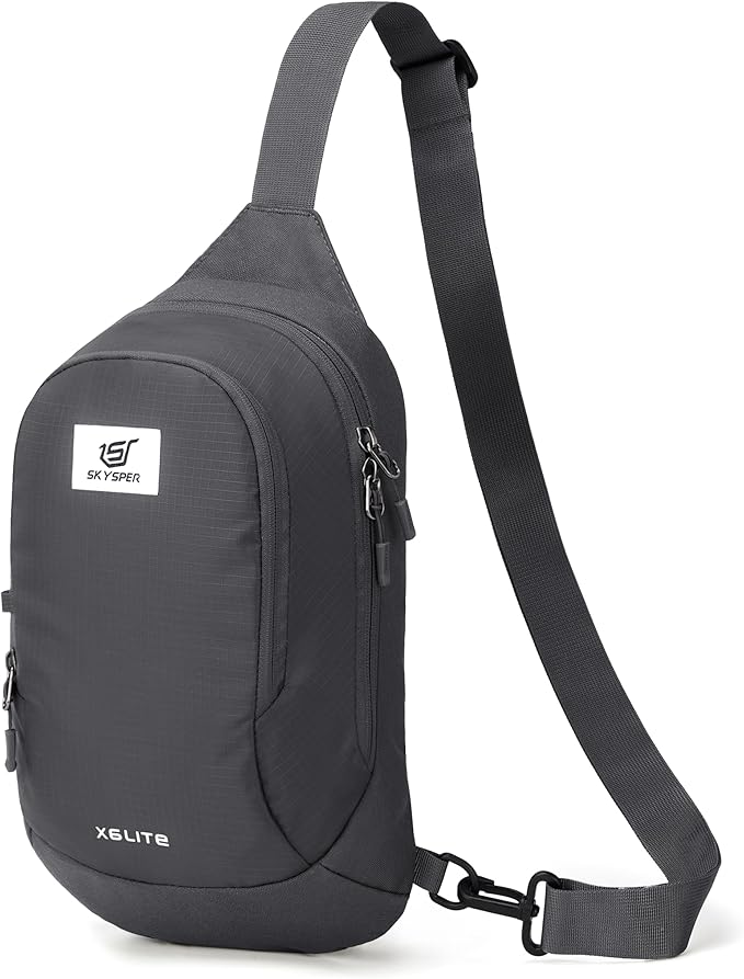 SKYSPER Sling Bag RFID Crossbody Sling Backpack Travel Cross Body Bag Shoulder Sling Daypack