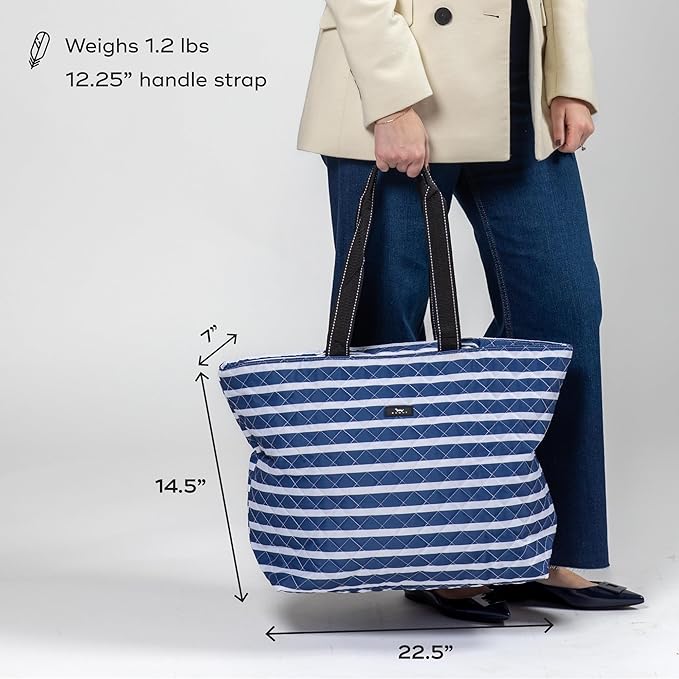 SCOUT Plus 1 Foldable Travel Bag, 2 Bags in 1, Tote Folds into Zipper Pouch