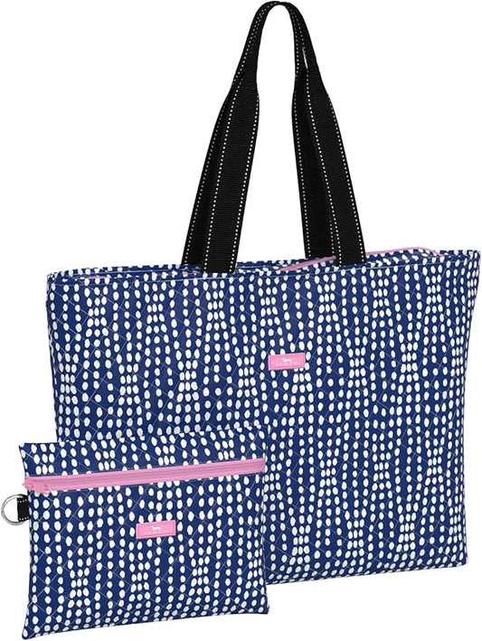 SCOUT Plus 1 Foldable Travel Bag, 2 Bags in 1, Tote Folds into Zipper Pouch