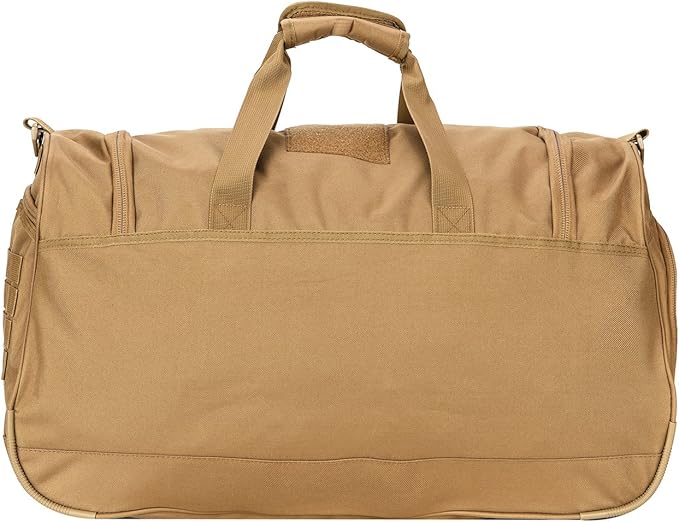 Gym Duffel Bag for Men Sports Duffel Bag with Shoe Compartment (TAN-Model B)