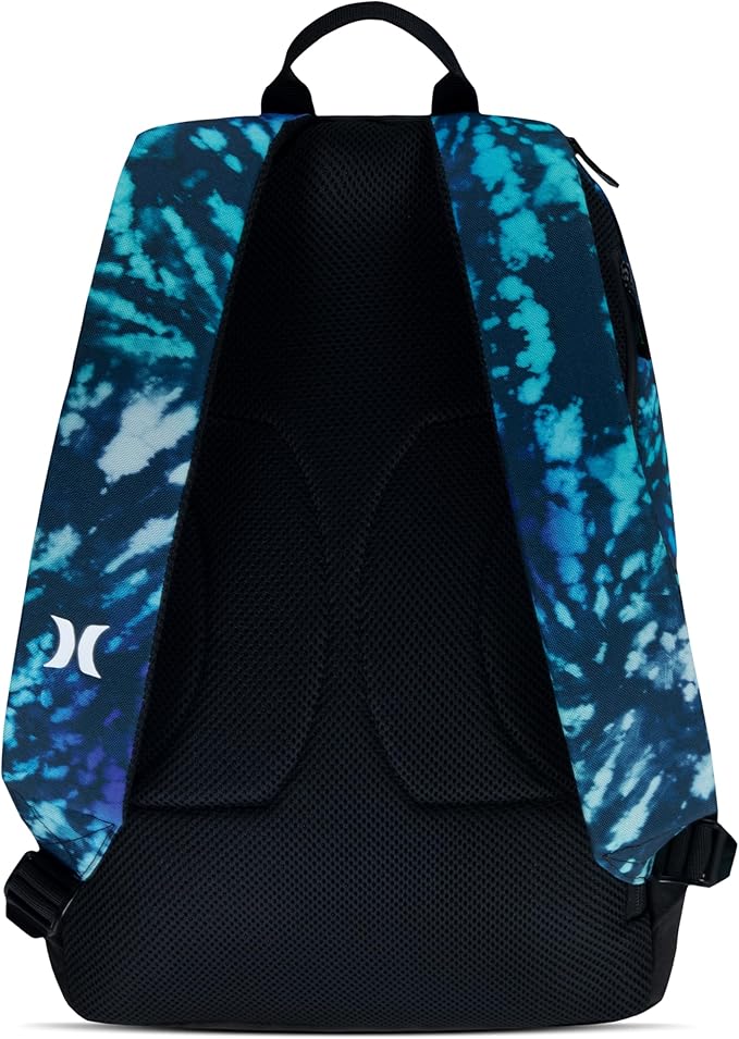 Hurley Men's Graphic Backpack, Blue Lazer/Black, One Size