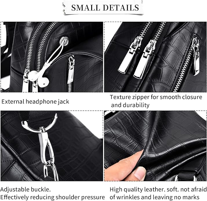 FSD.WG】sling Backpack for Men Chest Bag Crossbody Shoulder Bags Travel Bag Purse for Men with Water Resistant