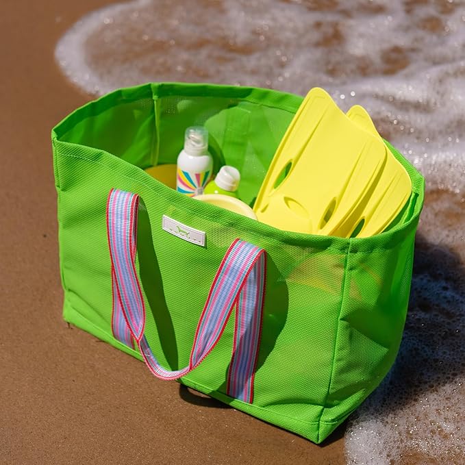 SCOUT Roadtripper - Large Beach Tote Bags For Women - Sandproof Breathable Woven Beach Bag, Pool Bag And Travel - Mom Bag