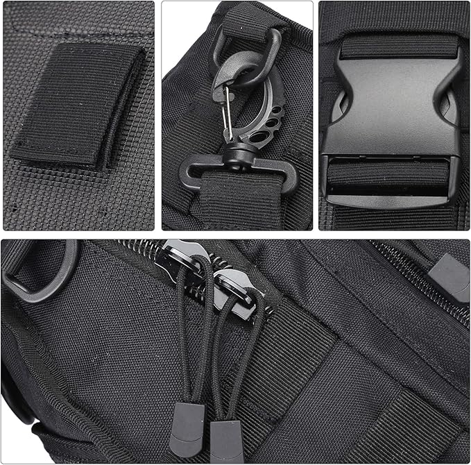 G4Free Outdoor Tactical Bag Backpack, Military Sport Bag Pack Sling Shoulder Backpack Tactical Bag for Every Day Carry