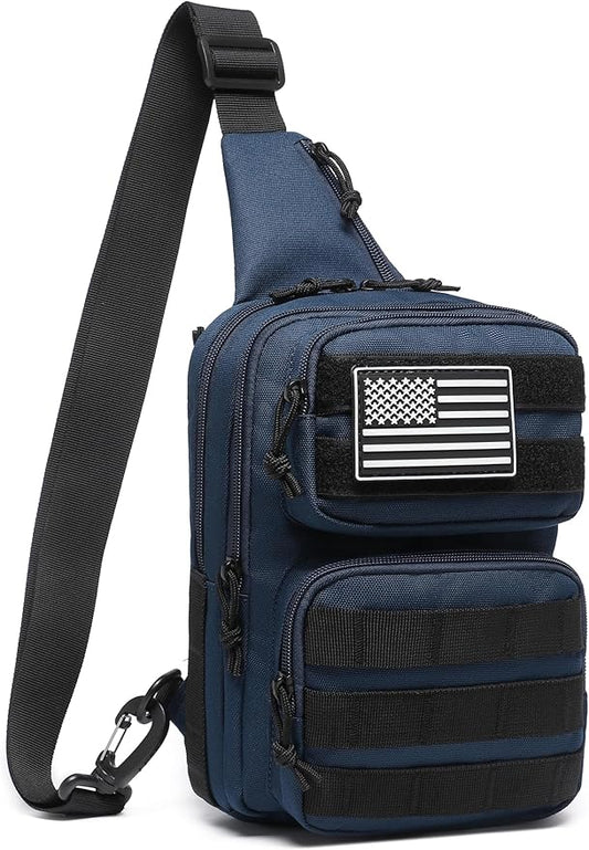 Wotony Tactical Crossbody Bag for Men - Durable Sling Bag with Cross Body Design EDC Shoulder bag