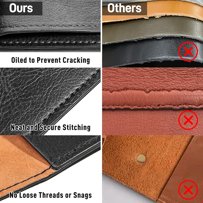 Black PU Leather File Folder for Documents,Important Document Folder with String Tie,Laptop Sleeve Notebook Case,Leather File Organizer, A4 Envelopes Filing Folder