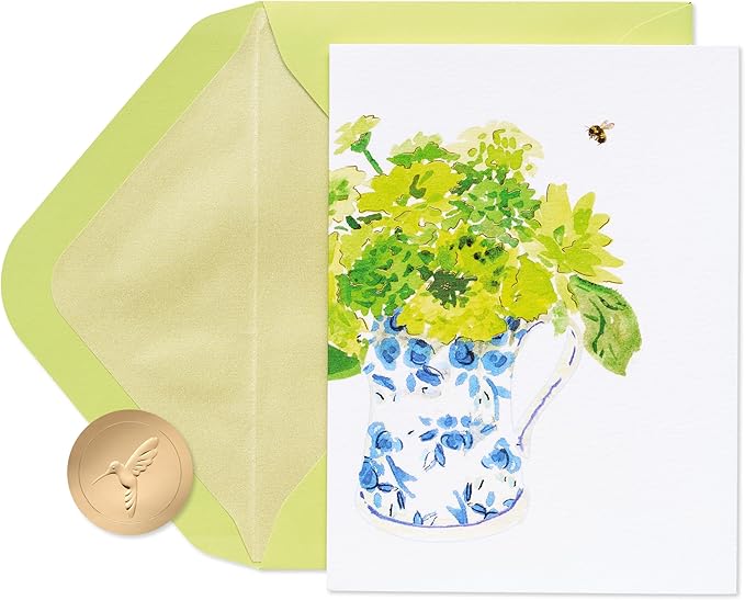 Papyrus Blank Card (Florals)