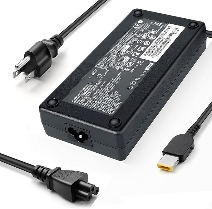 170W Charger Fit for Lenovo Thinkpad P1 P16 P50 P51 P52 P53 P70 P71 P73 P17 P15 T15g P15v T15p W540 W541 X1 Extreme Gen 6 5 4 3 2 1 Laptop ADL170SCC3A 4X20S56697 AC Adapter Power Supply