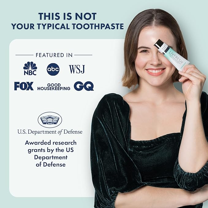 Toothpaste Gel, Clinically Proven to Remove Plaque 250% Better, Improves Gum Health 190% Better, Prevents & Reduces Tartar, Freshens Breath, SLS Free Dental Gel, Wintergreen