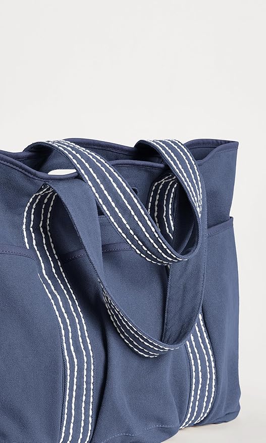 ODODOS 29L Oversized Canvas Tote Bag Large Capacity Open Top Shoulder Bags for Gym Workout Shopping Beach Travel