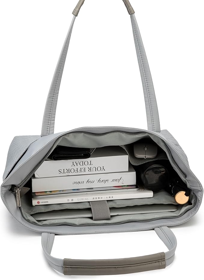 Kinmac Women's Laptop Tote Bag Top Handle Handbag Work Bag for Laptop Computer Up to 15.6 inch