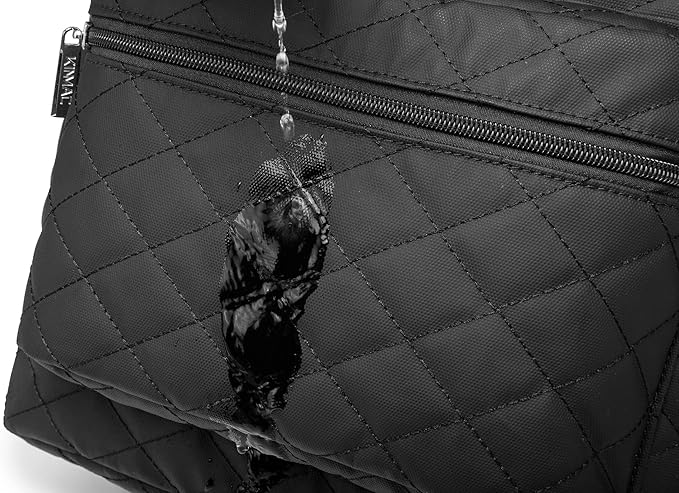 Kinmac Water Resistant Laptop Backpack with USB Charging Port for Laptop Up to 15.6 Inch (Embroider)