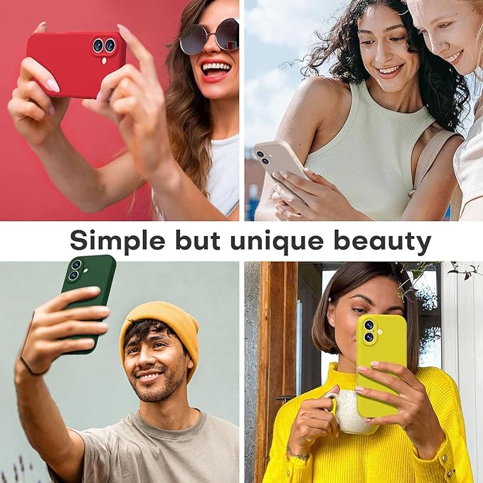 LOVE 3000 Designed for iPhone 17 Case, Premium Silicone [Compatible with Magsafe][Soft Anti-Scratch Microfiber Lining] Shockproof Protective Phone Case for Men Women 6.3", Green