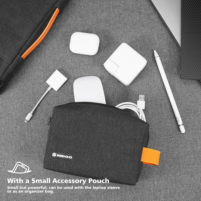 NIDOO 15.6 inch Laptop Sleeve Case Computer Bag for 15.6" Lenovo Legion 5 / IdeaPad Gaming 3i / ThinkPad T15 P15s E15 / 16" Legion 7 / Legion 5 Pro/Yoga 7i / HP Spectre x360 / Galaxy Book3 Acer Dell