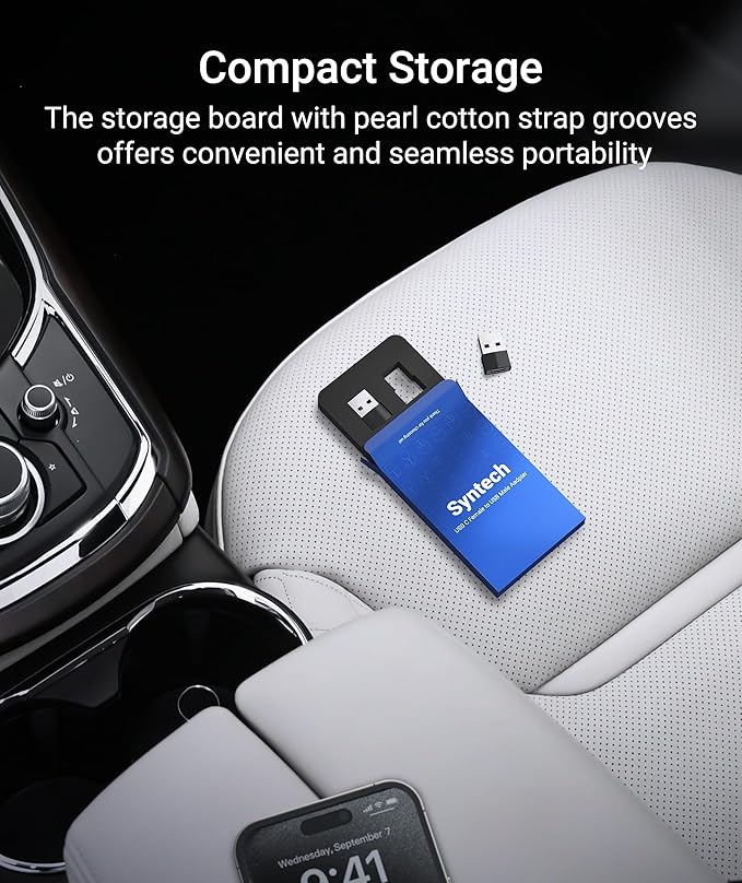 Syntech USB to USB C Adapter 4 Pack, Type C Female to USB Male Converter Power Charger Cable Adapter Compatible with MagSafe Apple Watch Series 10/SE/Ultra 2 iPhone 16 Plus Pro Max AirPods Pro, Black