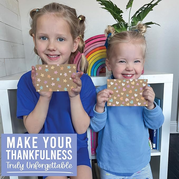 Hadley Designs Blank Cards and Envelopes 4x6-24 Blank Note Cards with Envelopes, Notecards Stationery Sets, Notecards Bulk, Stationary Sets, Note Paper Stationery, Rustic Pretty Stationary