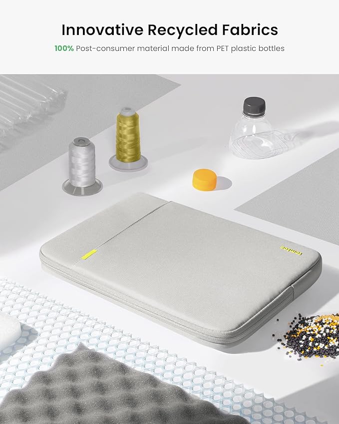 tomtoc 360° Protective Laptop Sleeve for 12-inch New Surface Pro, Copilot+PC 2025, 12.3-13 Inch Surface Pro 11/10/9/8/X/ 7+/7/6/5/4 with Keyboard, Shockproof Water-Resistant Notebook Laptop Case Bag