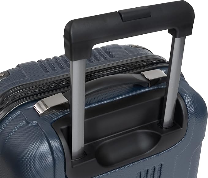 Kenneth Cole REACTION Out of Bounds Lightweight Hardshell 4-Wheel Spinner Luggage, Naval, 2-Piece Set (20" & 28")