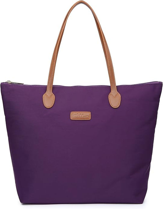 Water Resistant Light Weight Nylon Tote Bag Handbag