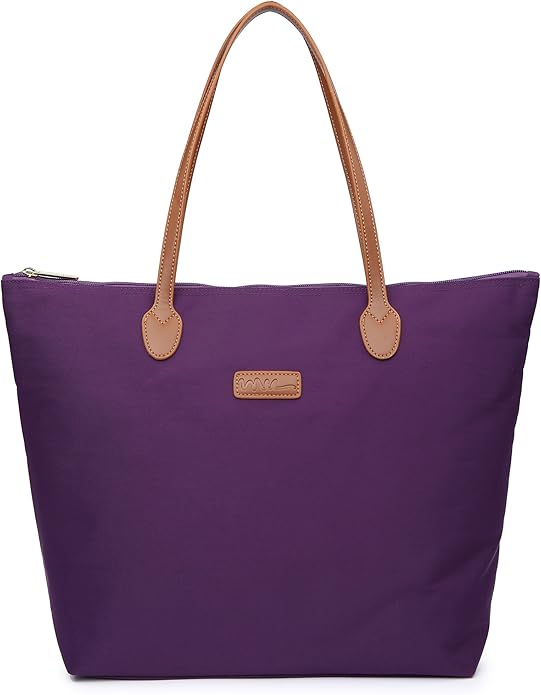 Water Resistant Light Weight Nylon Tote Bag Handbag