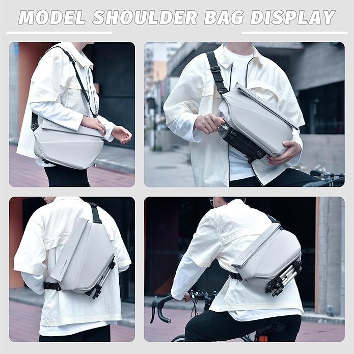 FSD.WG Cross-body bag Shoulder bag Sling Backpack and Crossbody Bags for Men fit 12" iPad Casual Daypack