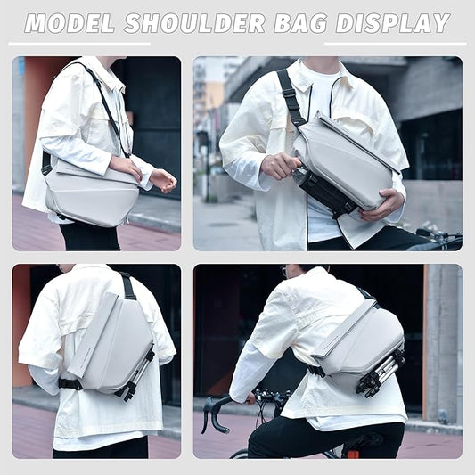 FSD.WG Cross-body bag Shoulder bag Sling Backpack and Crossbody Bags for Men fit 12" iPad Casual Daypack