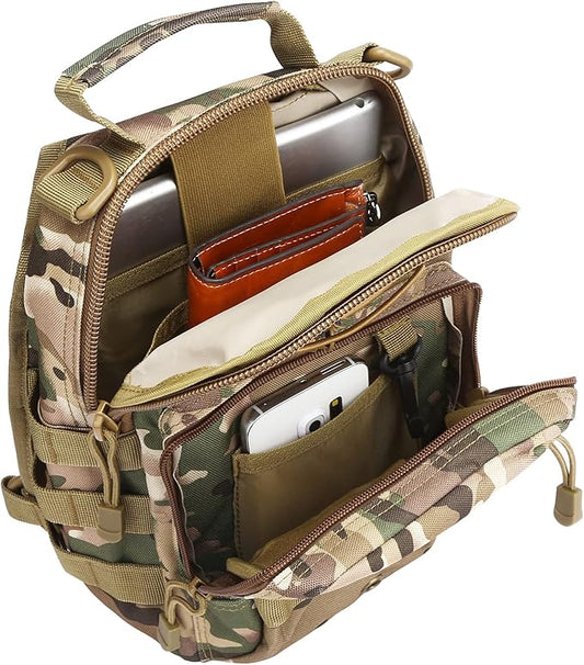 G4Free Outdoor Tactical Bag Backpack, Military Sport Bag Pack Sling Shoulder Backpack Tactical Bag for Every Day Carry