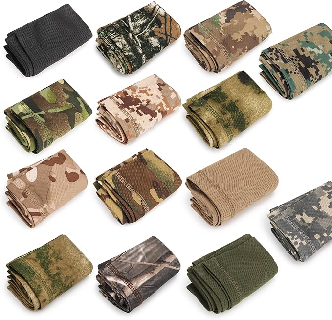 Neck Gaiter Face Mask, Sun Cooling Dust Camouflage Face Shield, Reusable Washable Bandana