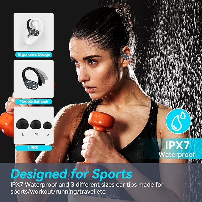 Translation Earbuds, 164 Languages Ai Translation Earbuds Real Time, Bluetooth 5.4 Translator Device,Noise Cancelling,70 Hours Battery, Translation Headphones for Travel&Business&Study, Black