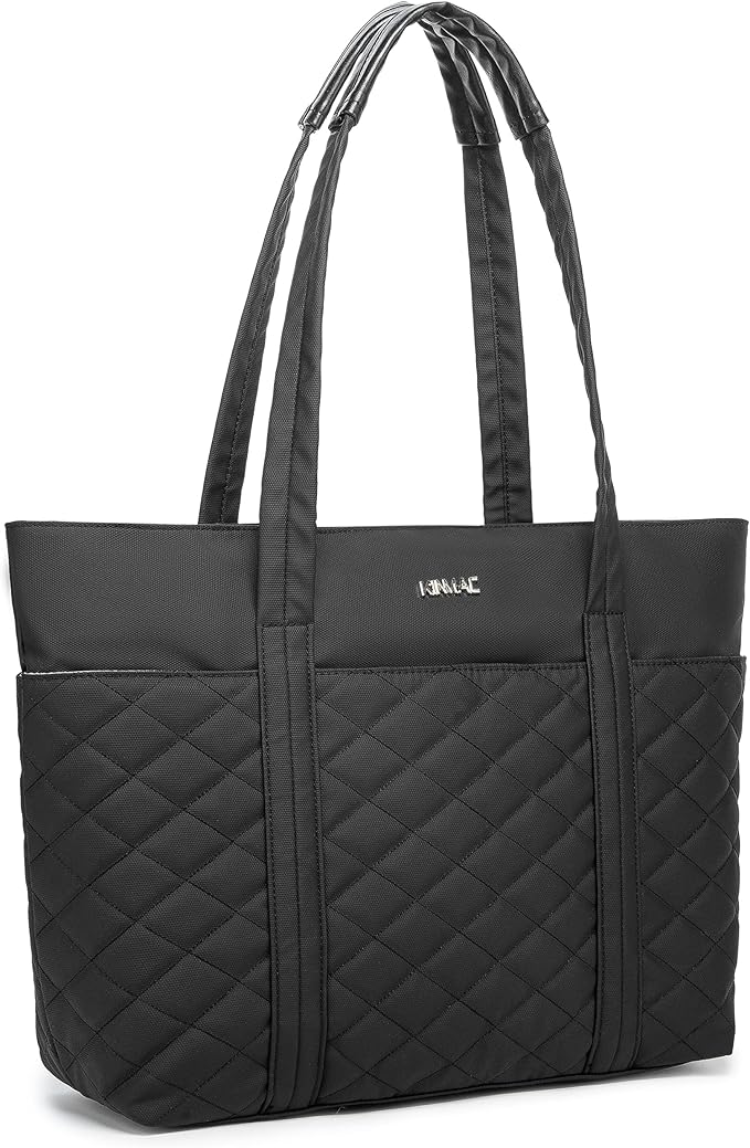 Kinmac Women's Laptop Tote Bag Top Handle Handbag Work Bag for Laptop Computer Up to 15.6 inch