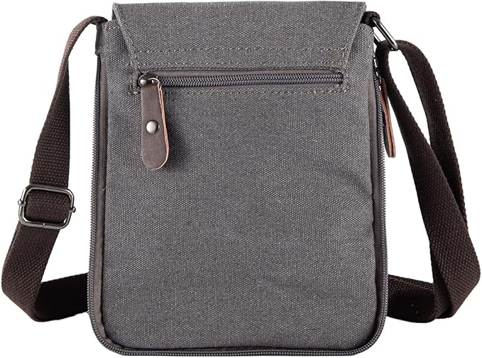 Sechunk Vintage Canvas Messenger Cross body bag Shoulder bag