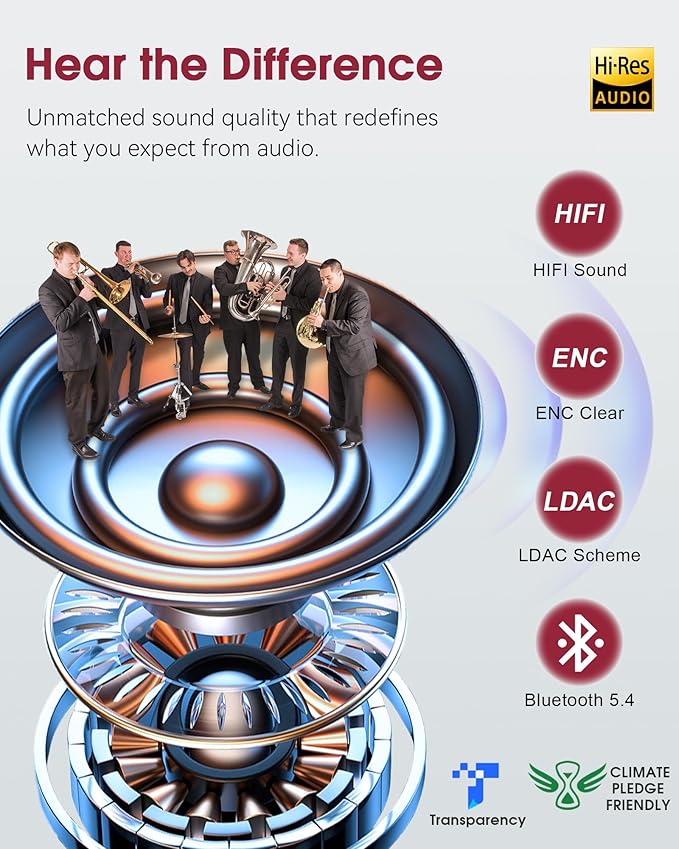 MUSICOZY Sleep Headphones Bluetooth Headband 5.4 Wireless Headband Headphones for Sleeping for Side Sleeper with Ultra-Thin HD Stero Speaker for Workout